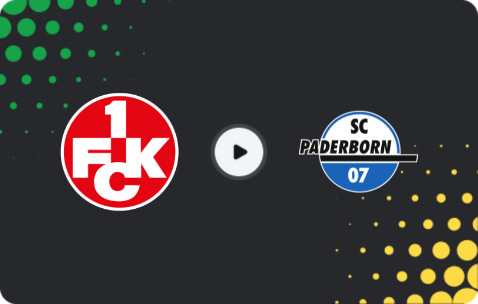 Where to watch Kaiserslautern — Paderborn 07, 2. Bundesliga, 28.02.2026