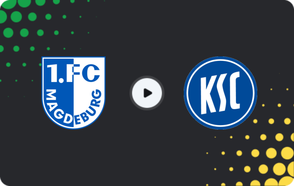 Where to watch Magdeburg — Karlsruher, 2. Bundesliga, 01.03.2026