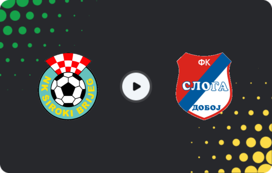 Where to watch Siroki Brijeg — Sloga Doboj, Premijer Liga, 28.02.2026