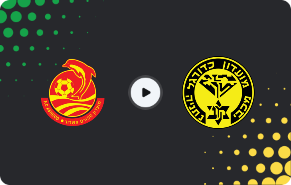 Where to watch Ashdod — Maccabi Netanya, Ligat Ha'al, 28.02.2026