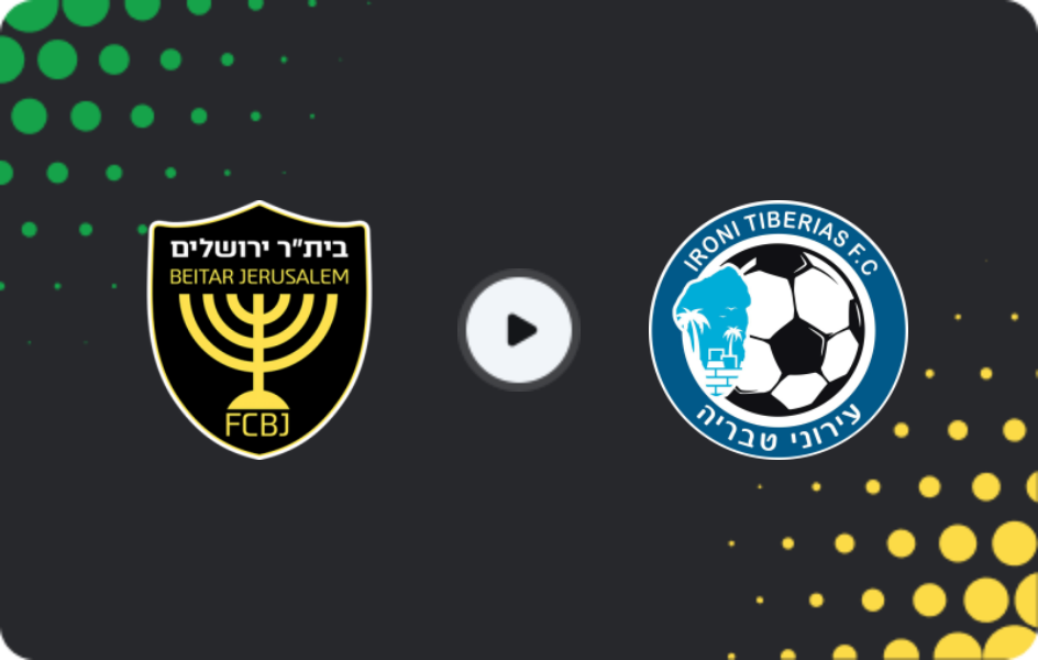 Where to watch Beitar Jerusalem — Ironi Tiberias, Ligat Ha'al, 28.02.2026