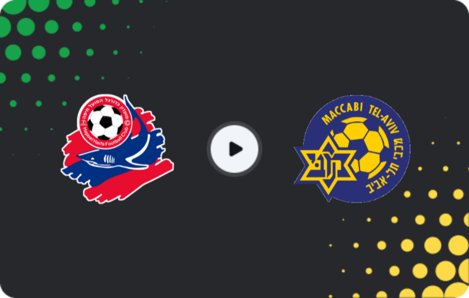 Where to watch Hapoel Haifa — Maccabi Tel Aviv, Ligat Ha'al, 28.02.2026