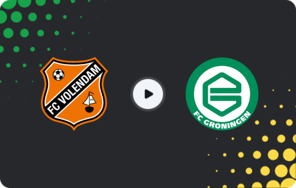 Where to watch Volendam — Groningen, Eredivisie, 01.03.2026