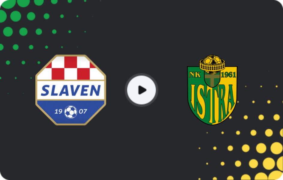 Where to watch Slaven Belupo — Istra 1961, HNL, 28.02.2026