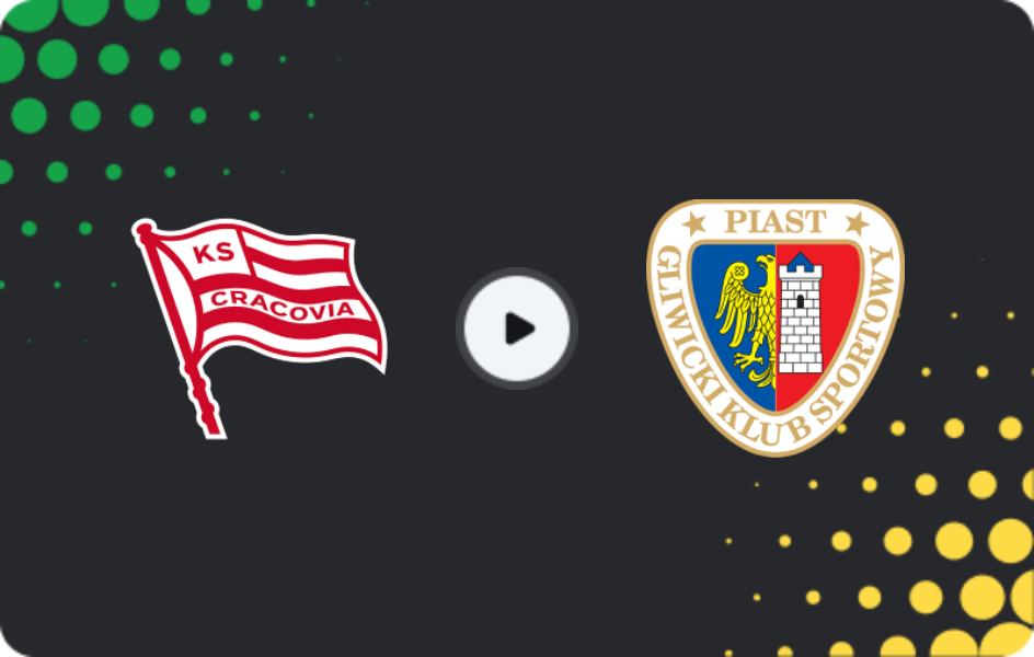 Where to watch Cracovia — Piast Gliwice, Ekstraklasa, 28.02.2026