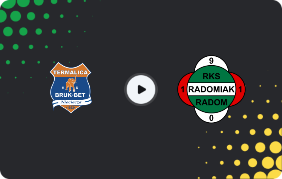 Where to watch Nieciecza — Radomiak Radom, Ekstraklasa, 28.02.2026