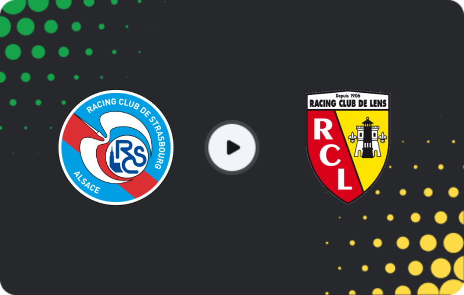 Where to watch Strasbourg — Lens, Ligue 1, 01.03.2026