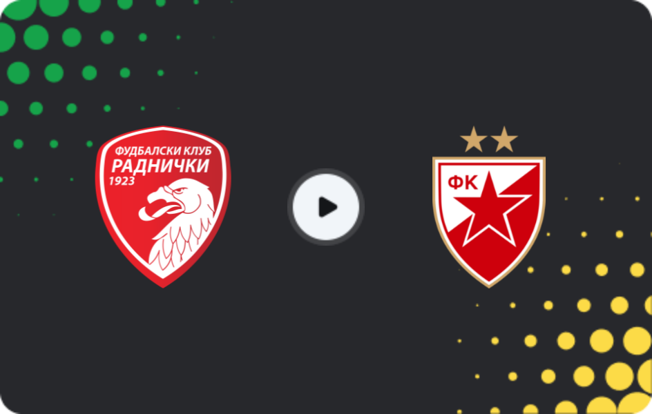 Where to watch Radnicki 1923 — Crvena Zvezda, Super Liga, 28.02.2026