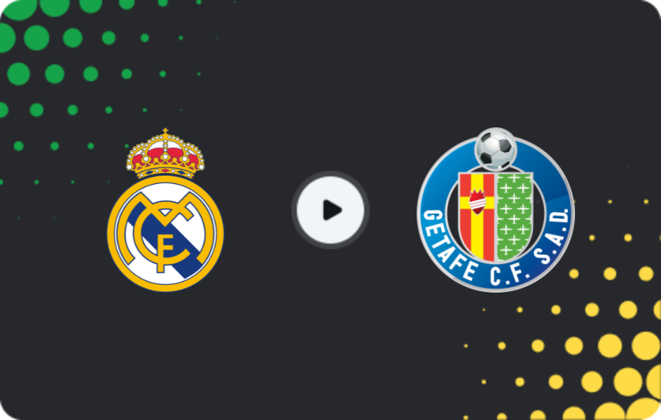 Where to watch Real Madrid — Getafe, La Liga, 01.03.2026