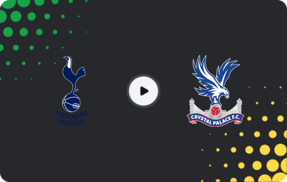 Where to watch Tottenham — Crystal Palace, Premier League, 04.03.2026