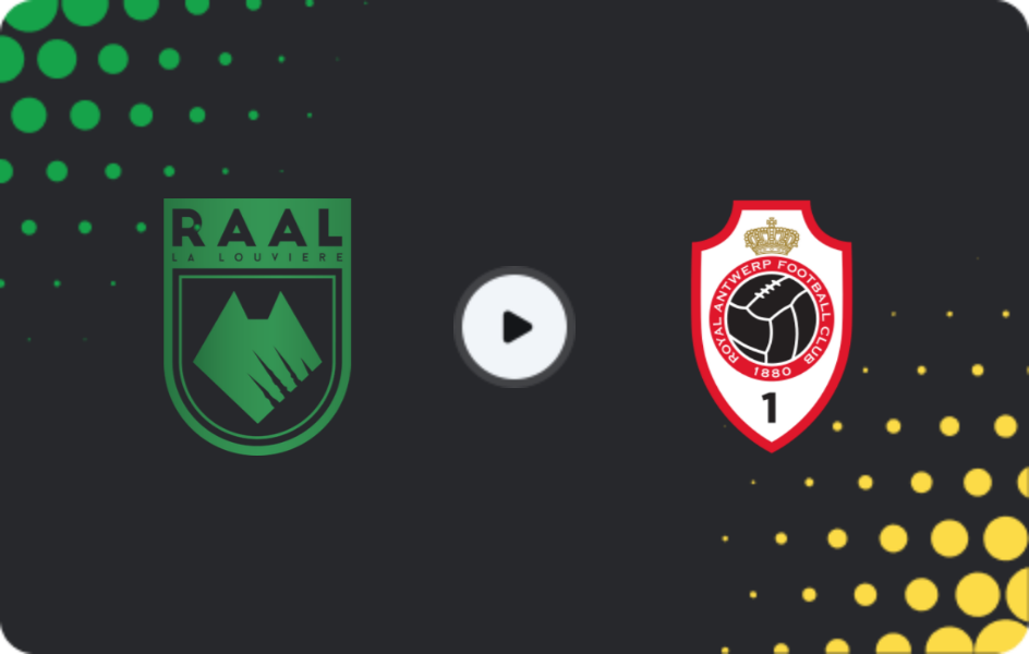 Where to watch RAAL La Louvière — Royal Antwerp, Jupiler Pro League, 07.03.2026