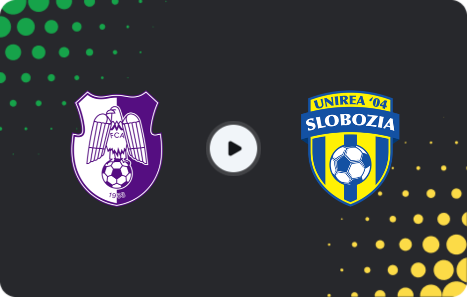 Where to watch Arges Pitesti — Unirea Slobozia, Liga I, 07.03.2026