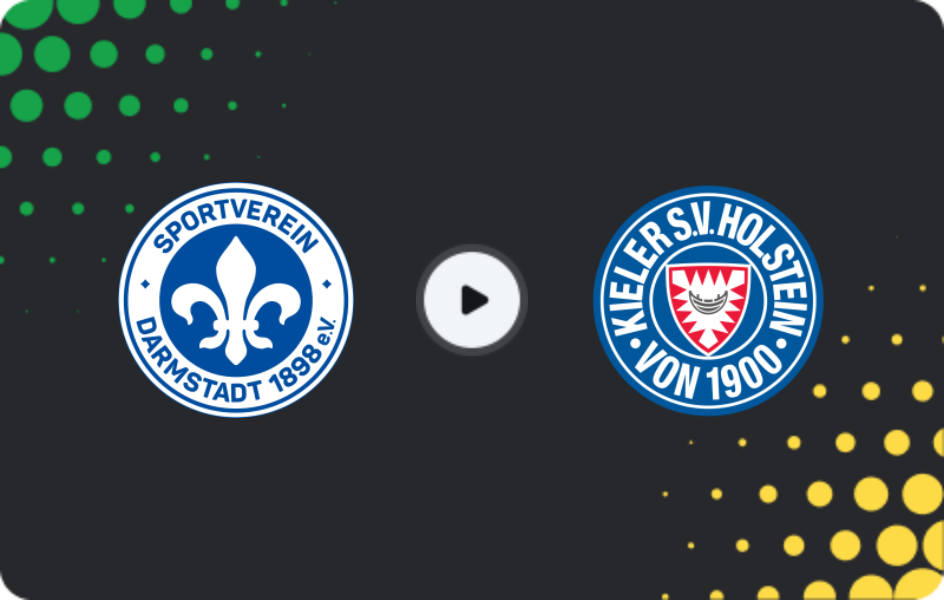 Where to watch Darmstadt — Holstein Kiel, 2. Bundesliga, 06.03.2026
