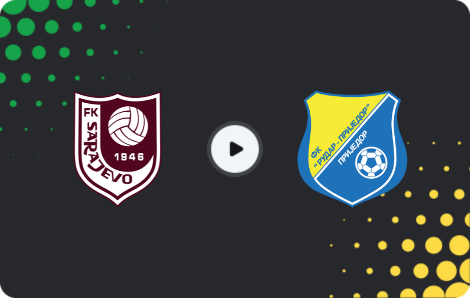 Where to watch FK Sarajevo — Rudar Prijedor, Premijer Liga, 07.03.2026