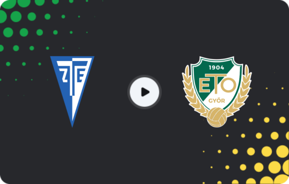 Where to watch Zalaegerszeg — Gyor, NB I, 07.03.2026