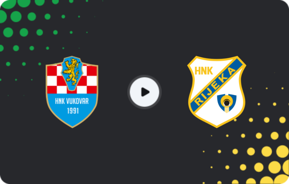 Where to watch Vukovar — HNK Rijeka, HNL, 07.03.2026