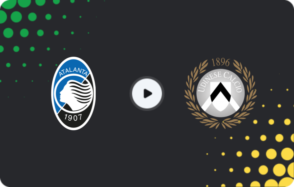Where to watch Atalanta — Udinese, Serie A, 08.03.2026