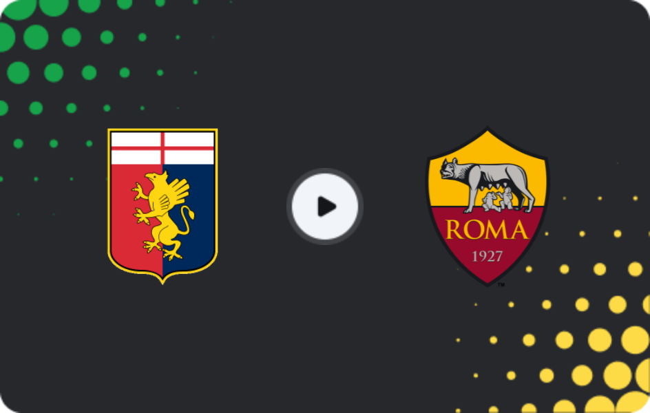 Where to watch Genoa — Roma, Serie A, 08.03.2026