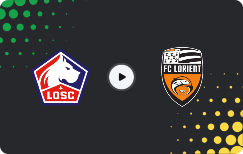 Where to watch Lille — Lorient, Ligue 1, 08.03.2026