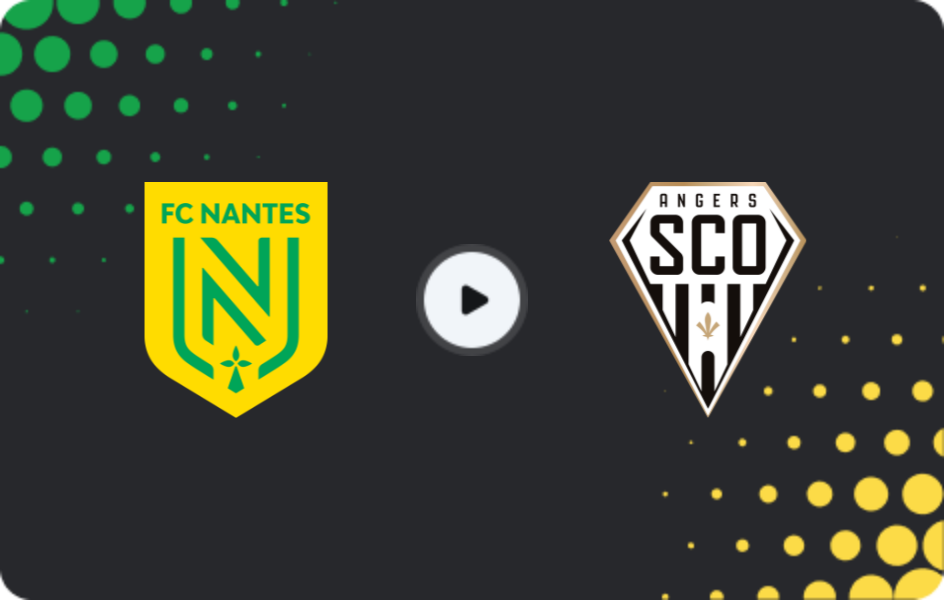 Where to watch Nantes — Angers, Ligue 1, 08.03.2026