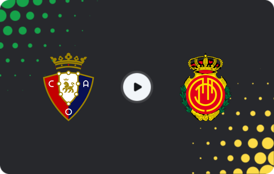 Where to watch Osasuna — Mallorca, La Liga, 08.03.2026