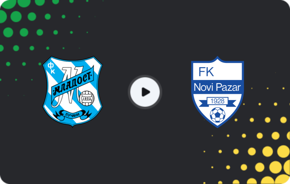 Where to watch Mladost Lucani — Novi Pazar, Super Liga, 08.03.2026