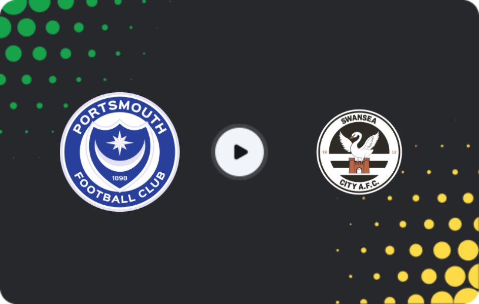 Where to watch Portsmouth — Swansea, Championship, 10.03.2026