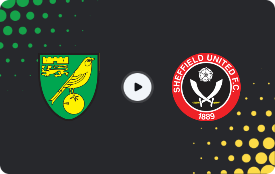 Where to watch Norwich — Sheffield United, Championship, 10.03.2026