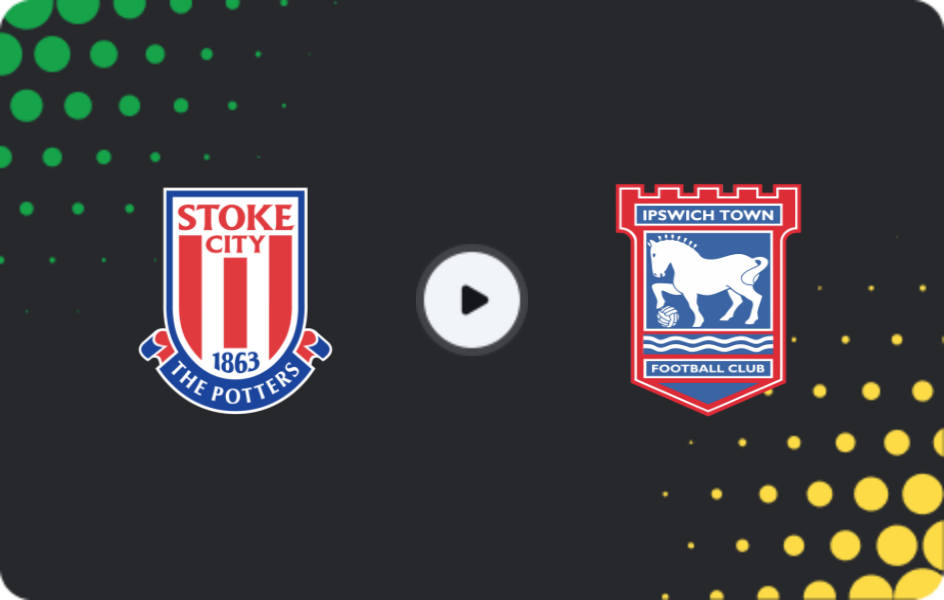 Where to watch Stoke City — Ipswich Town, Championship, 10.03.2026