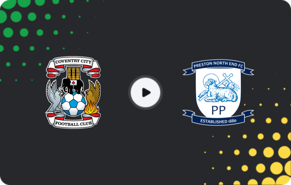Where to watch Coventry — Preston, Championship, 11.03.2026
