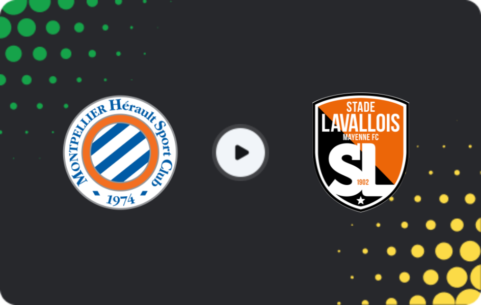 Where to watch Montpellier — Laval, Ligue 2, 13.03.2026