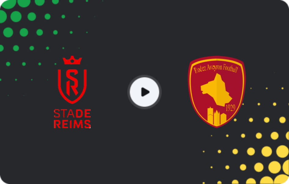 Where to watch Reims — Rodez, Ligue 2, 14.03.2026