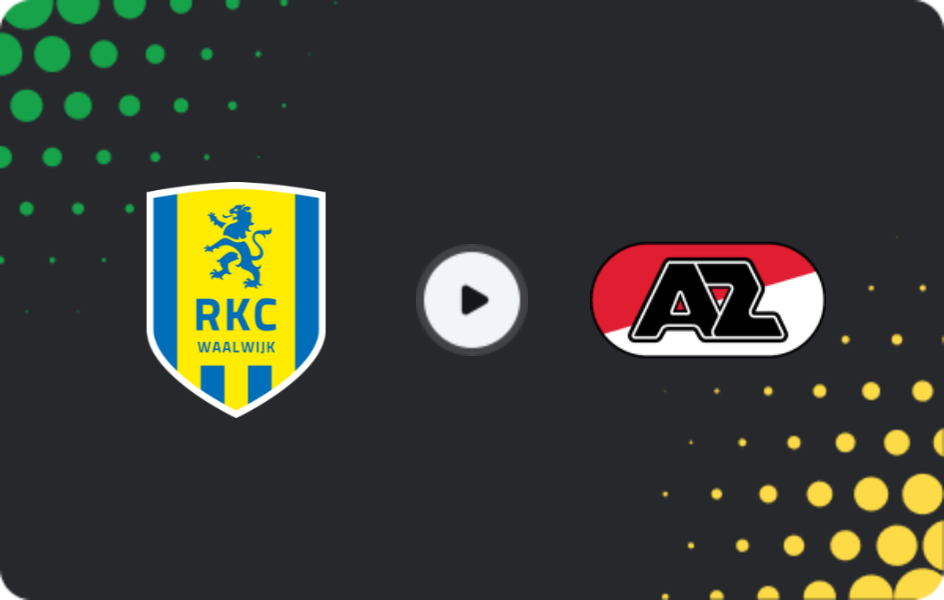Where to watch Waalwijk — Jong AZ, Eerste Divisie, 13.03.2026
