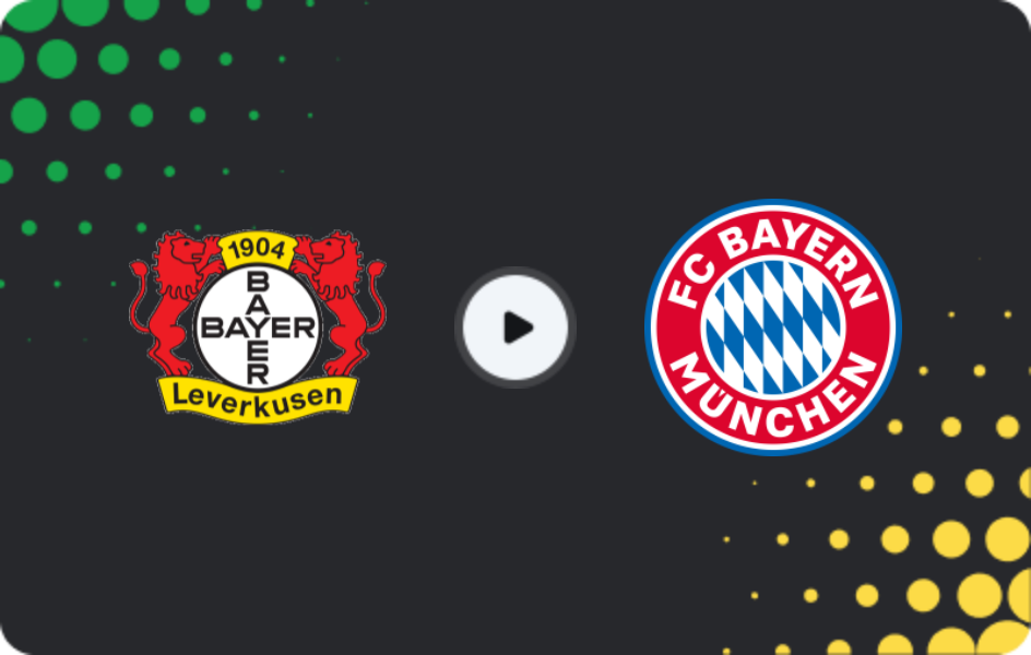 Where to watch Bayer Leverkusen — Bayern, Bundesliga, 13.03.2026