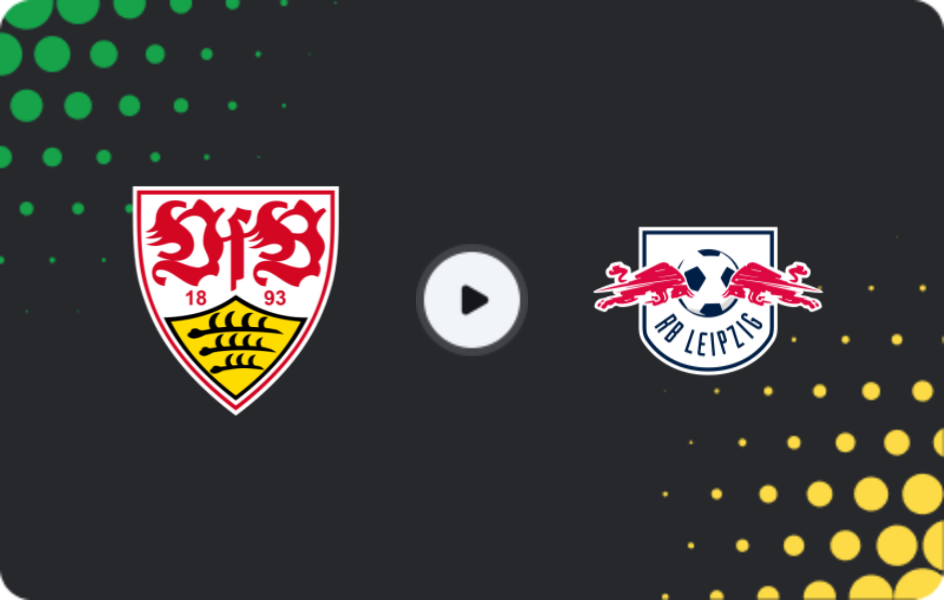 Where to watch Stuttgart — RB Leipzig, Bundesliga, 13.03.2026