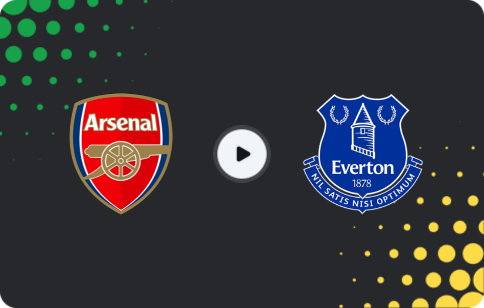 Where to watch Arsenal — Everton, Premier League, 14.03.2026