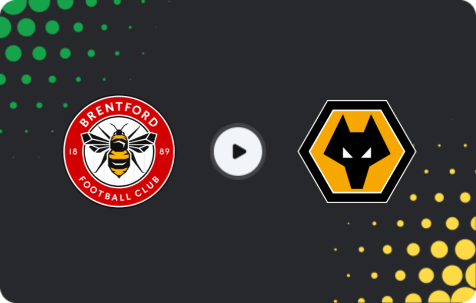 Where to watch Brentford — Wolverhampton, Premier League, 14.03.2026