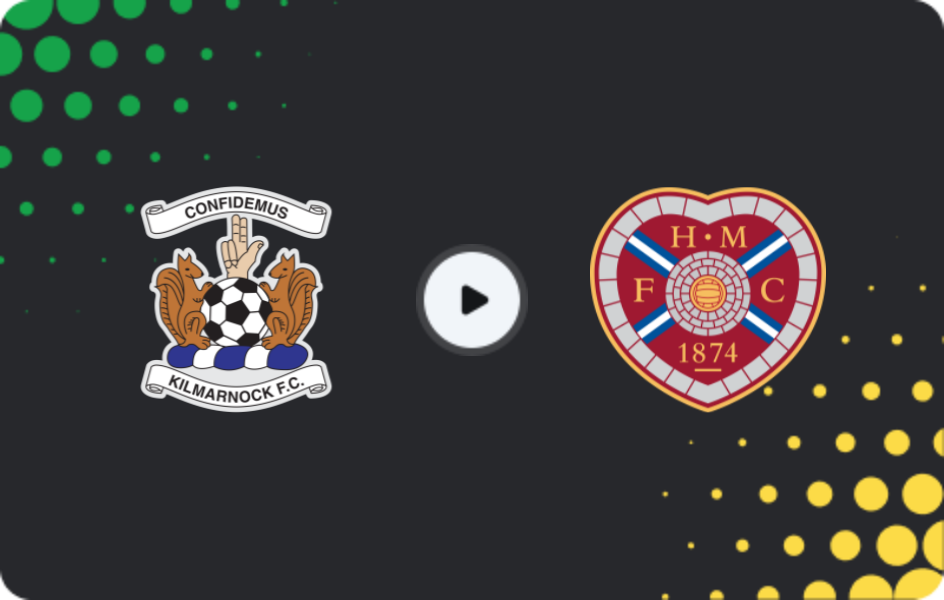 Where to watch Kilmarnock — Hearts, Premiership, 14.03.2026