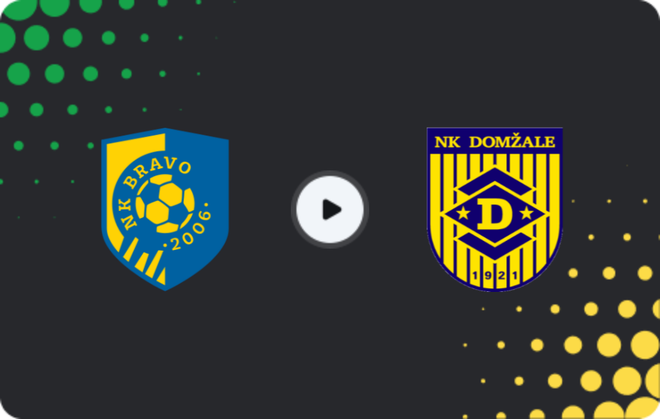 Where to watch Bravo — NK Domzale, PrvaLiga, 14.03.2026