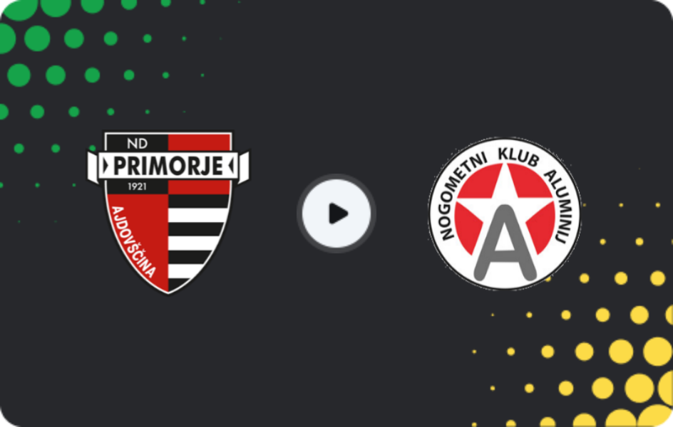 Where to watch Primorje — Aluminij, PrvaLiga, 14.03.2026