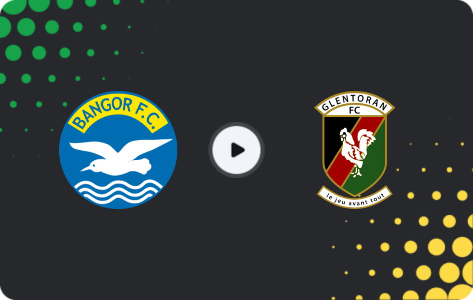 Where to watch Bangor — Glentoran, Premiership, 14.03.2026