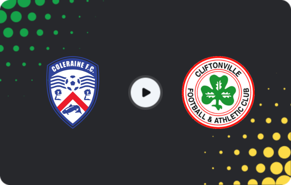 Where to watch Coleraine FC — Cliftonville FC, Premiership, 14.03.2026