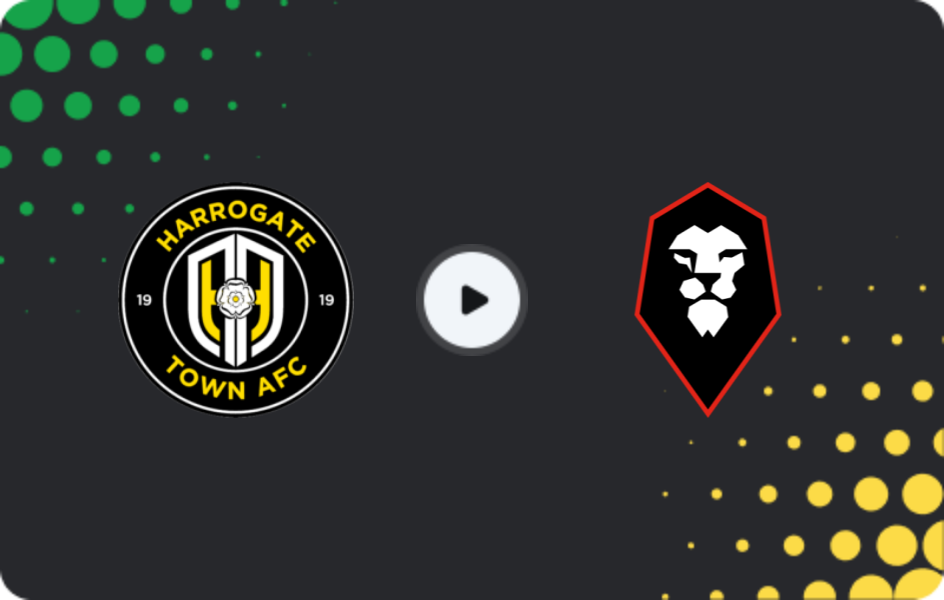 Where to watch Harrogate Town — Salford City, League Two, 14.03.2026