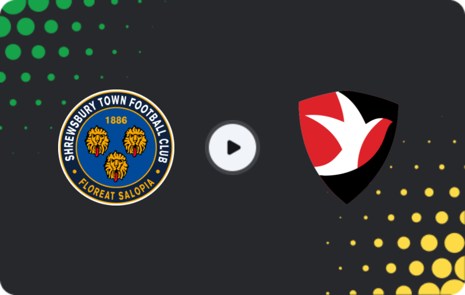 Where to watch Shrewsbury Town — Cheltenham, League Two, 14.03.2026