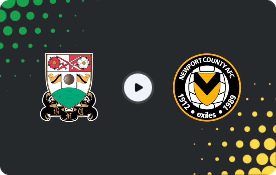 Where to watch Barnet — Newport County, League Two, 14.03.2026