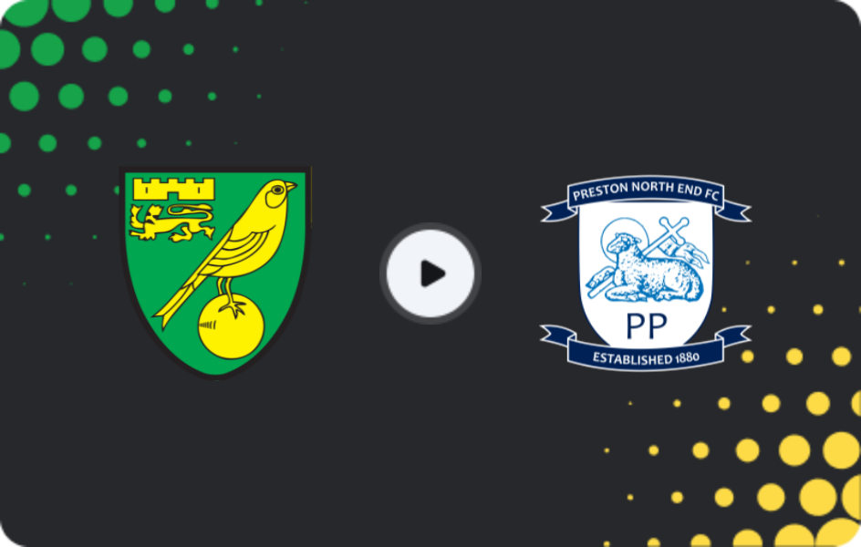 Where to watch Norwich — Preston, Championship, 14.03.2026