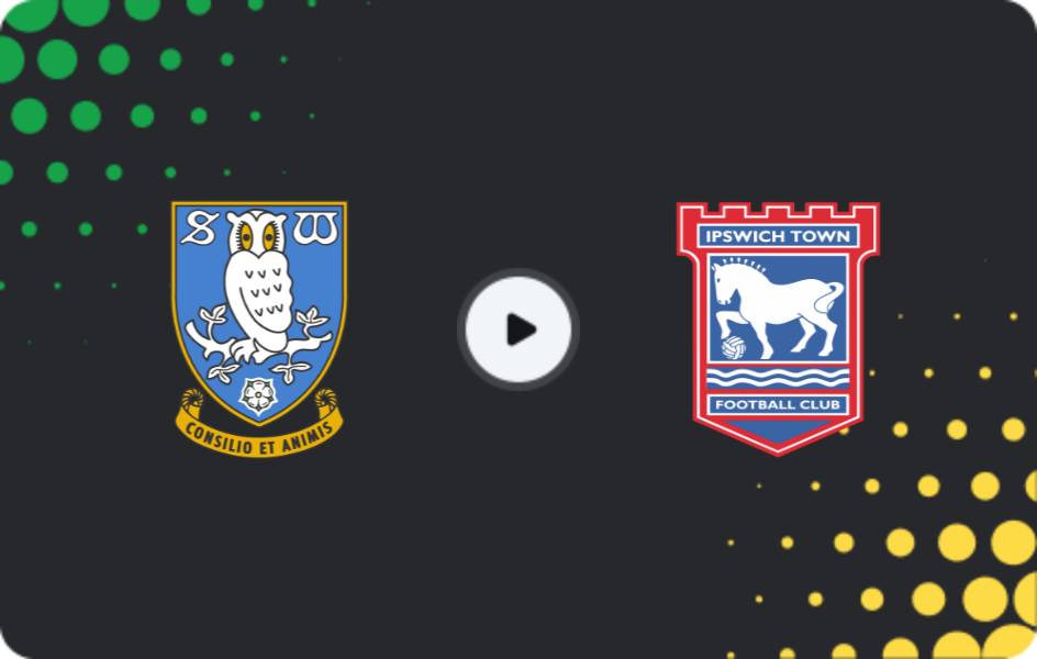 Where to watch Sheffield Wednesday — Ipswich Town, Championship, 14.03.2026
