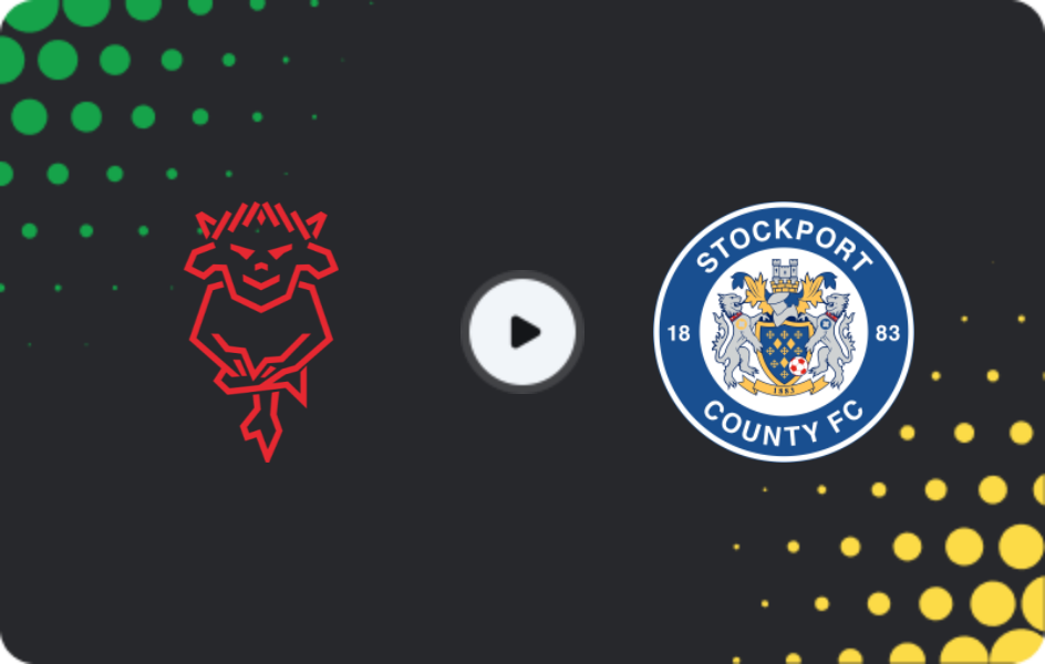 Where to watch Lincoln City — Stockport County, League One, 14.03.2026