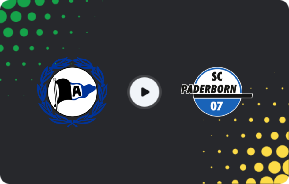 Where to watch Arminia Bielefeld — Paderborn 07, 2. Bundesliga, 13.03.2026
