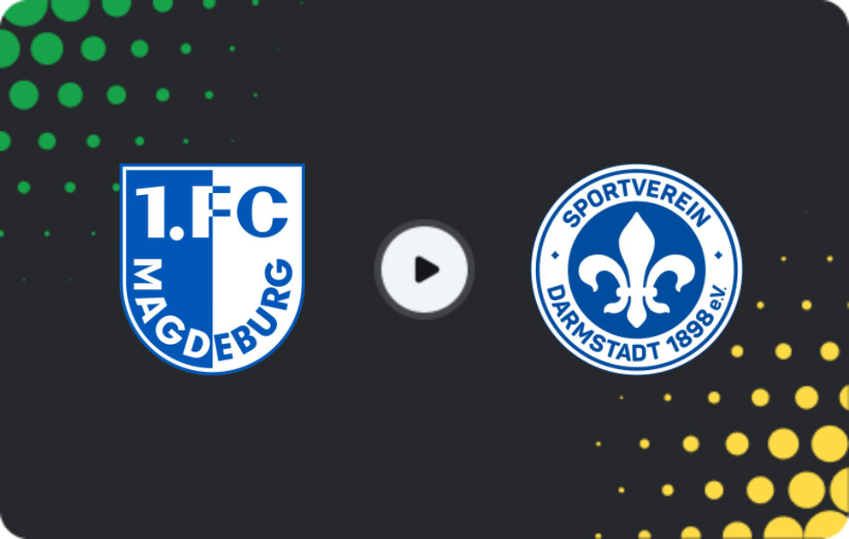 Where to watch Magdeburg — Darmstadt, 2. Bundesliga, 13.03.2026
